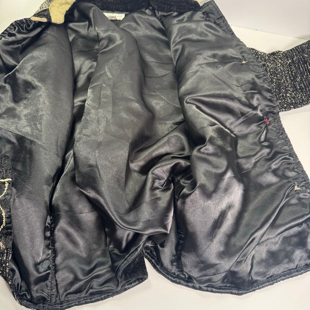 Vintage 90s Flashback Patch Work Button Up Jacket… - image 6